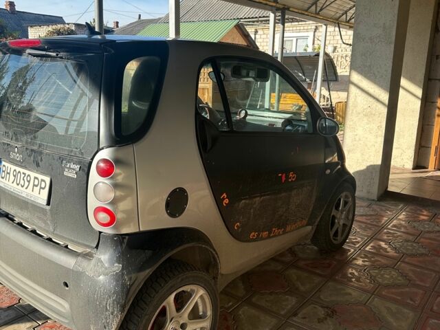 Черный Смарт Форту, объемом двигателя 0.6 л и пробегом 150 тыс. км за 2800 $, фото 7 на Automoto.ua