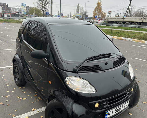 Черный Смарт Форту, объемом двигателя 0.6 л и пробегом 147 тыс. км за 4500 $, фото 7 на Automoto.ua