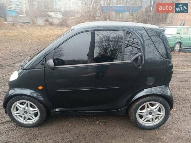 Чорний Смарт Fortwo, об'ємом двигуна 0.6 л та пробігом 170 тис. км за 2900 $, фото 3 на Automoto.ua