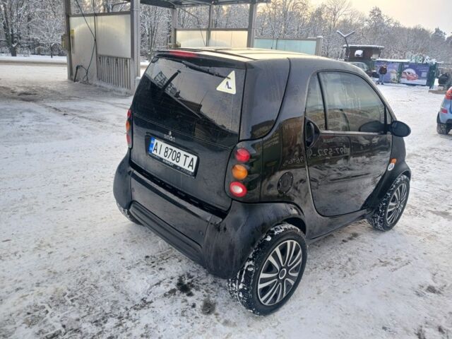 Чорний Смарт Fortwo, об'ємом двигуна 0.6 л та пробігом 192 тис. км за 3000 $, фото 7 на Automoto.ua