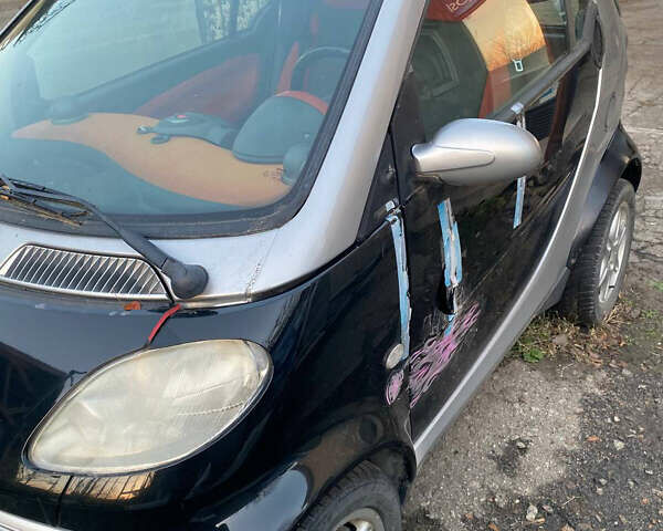 Черный Смарт Форту, объемом двигателя 0.6 л и пробегом 120 тыс. км за 2000 $, фото 5 на Automoto.ua