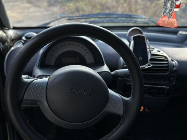 Чорний Смарт Fortwo, об'ємом двигуна 0.7 л та пробігом 242 тис. км за 2999 $, фото 4 на Automoto.ua