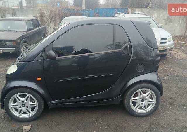 Чорний Смарт Fortwo, об'ємом двигуна 0.6 л та пробігом 170 тис. км за 2900 $, фото 4 на Automoto.ua