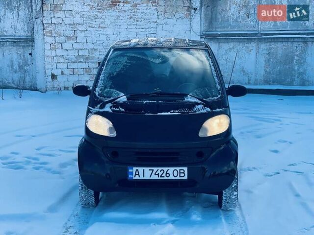 Черный Смарт Форту, объемом двигателя 0.6 л и пробегом 190 тыс. км за 2800 $, фото 12 на Automoto.ua