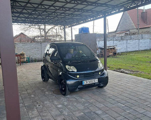 Чорний Смарт Fortwo, об'ємом двигуна 0.6 л та пробігом 238 тис. км за 2950 $, фото 1 на Automoto.ua