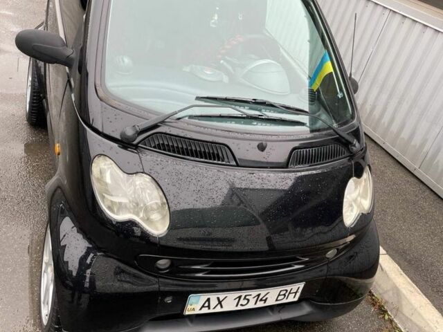 Черный Смарт Форту, объемом двигателя 0.6 л и пробегом 147 тыс. км за 1900 $, фото 3 на Automoto.ua