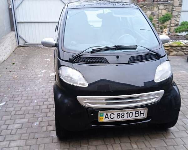 Чорний Смарт Fortwo, об'ємом двигуна 0.6 л та пробігом 250 тис. км за 2100 $, фото 1 на Automoto.ua