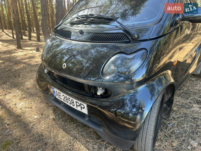 Черный Смарт Форту, объемом двигателя 0.8 л и пробегом 333 тыс. км за 3100 $, фото 13 на Automoto.ua