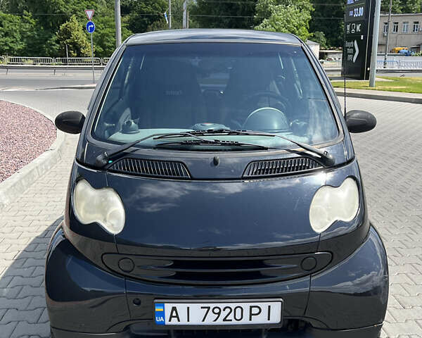 Черный Смарт Форту, объемом двигателя 0.6 л и пробегом 181 тыс. км за 3450 $, фото 1 на Automoto.ua
