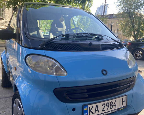 Черный Смарт Форту, объемом двигателя 0.6 л и пробегом 210 тыс. км за 3000 $, фото 3 на Automoto.ua