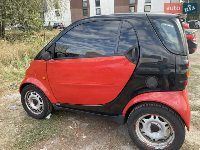 Чорний Смарт Fortwo, об'ємом двигуна 0.6 л та пробігом 155 тис. км за 2600 $, фото 1 на Automoto.ua