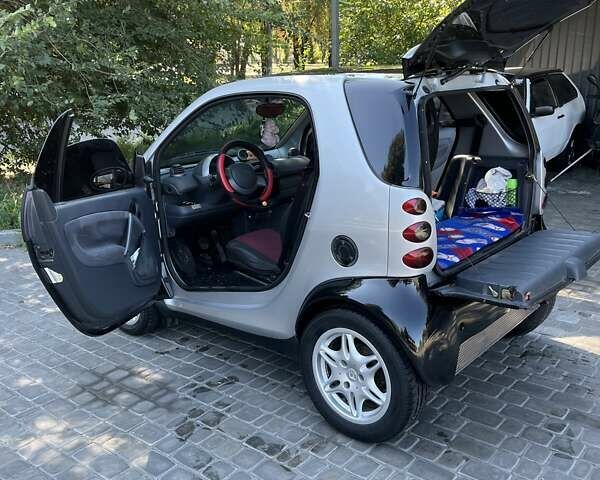 Черный Смарт Форту, объемом двигателя 0.6 л и пробегом 160 тыс. км за 2500 $, фото 14 на Automoto.ua