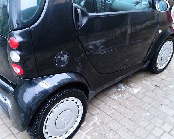 Черный Смарт Форту, объемом двигателя 0.6 л и пробегом 250 тыс. км за 1900 $, фото 4 на Automoto.ua