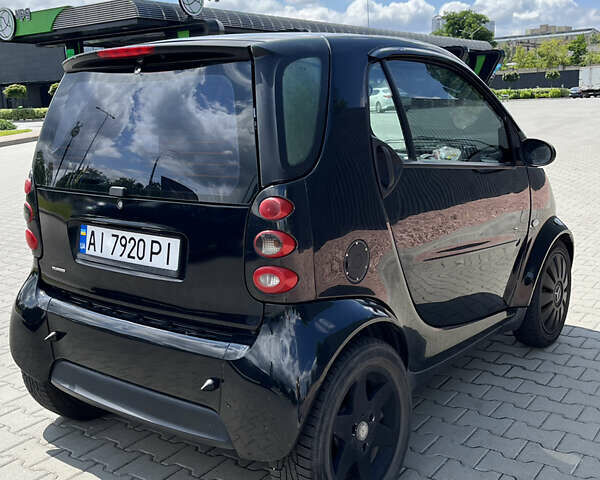 Черный Смарт Форту, объемом двигателя 0.6 л и пробегом 181 тыс. км за 3450 $, фото 2 на Automoto.ua