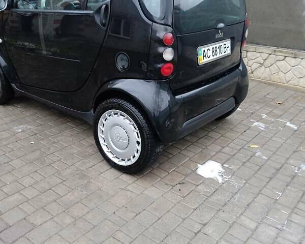 Черный Смарт Форту, объемом двигателя 0.6 л и пробегом 250 тыс. км за 1900 $, фото 3 на Automoto.ua