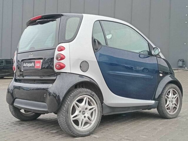 Чорний Смарт Fortwo, об'ємом двигуна 0.6 л та пробігом 176 тис. км за 3990 $, фото 19 на Automoto.ua