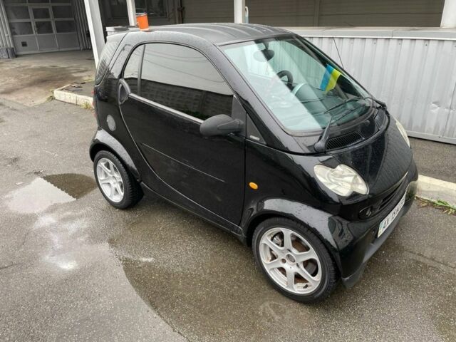 Черный Смарт Форту, объемом двигателя 0.6 л и пробегом 147 тыс. км за 1900 $, фото 2 на Automoto.ua
