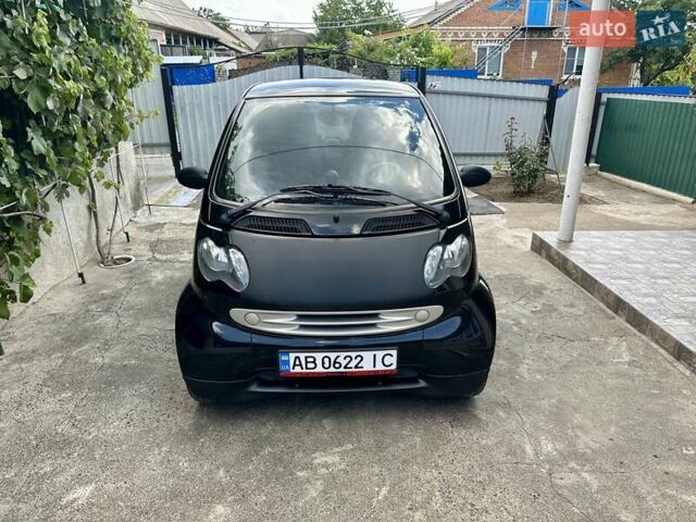 Черный Смарт Форту, объемом двигателя 0.6 л и пробегом 188 тыс. км за 3187 $, фото 1 на Automoto.ua