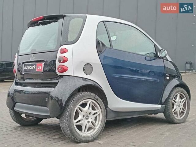 Чорний Смарт Fortwo, об'ємом двигуна 0.6 л та пробігом 176 тис. км за 3990 $, фото 20 на Automoto.ua
