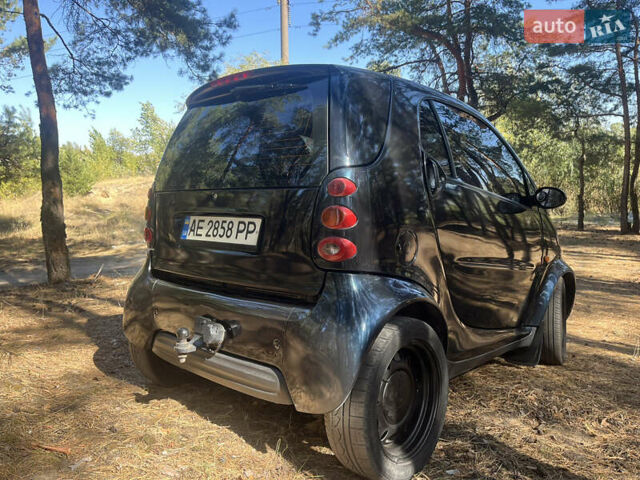 Черный Смарт Форту, объемом двигателя 0.8 л и пробегом 333 тыс. км за 3100 $, фото 11 на Automoto.ua