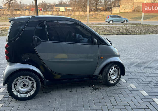 Чорний Смарт Fortwo, об'ємом двигуна 0.8 л та пробігом 200 тис. км за 3500 $, фото 6 на Automoto.ua