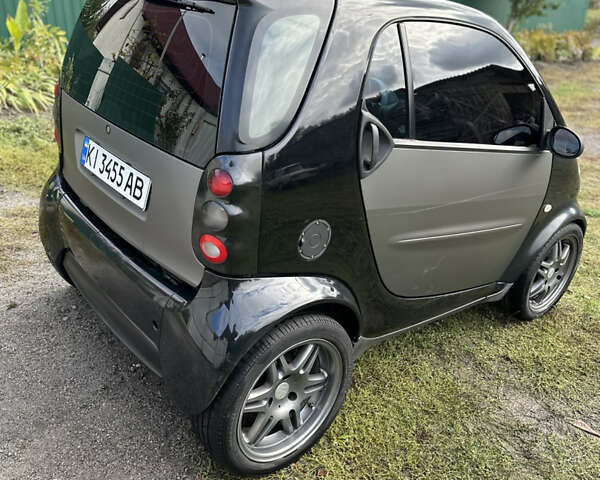 Черный Смарт Форту, объемом двигателя 0.6 л и пробегом 210 тыс. км за 2950 $, фото 3 на Automoto.ua