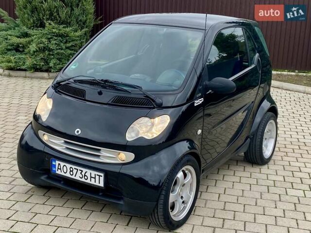Чорний Смарт Fortwo, об'ємом двигуна 0.7 л та пробігом 146 тис. км за 2850 $, фото 3 на Automoto.ua