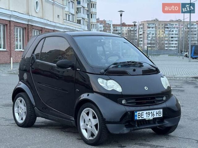 Черный Смарт Форту, объемом двигателя 0.7 л и пробегом 196 тыс. км за 3100 $, фото 4 на Automoto.ua