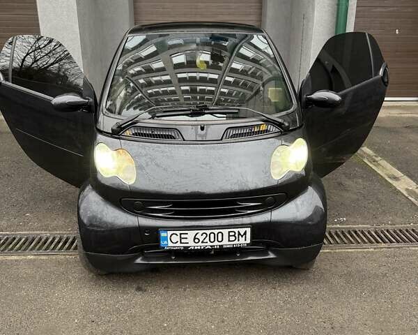 Чорний Смарт Fortwo, об'ємом двигуна 0.7 л та пробігом 194 тис. км за 3500 $, фото 1 на Automoto.ua