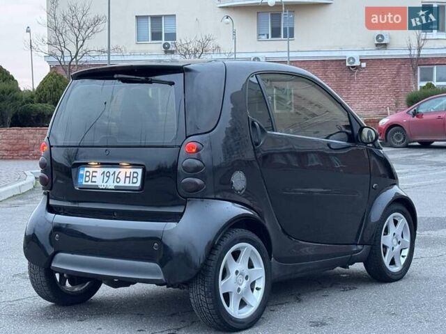 Черный Смарт Форту, объемом двигателя 0.7 л и пробегом 196 тыс. км за 3100 $, фото 7 на Automoto.ua