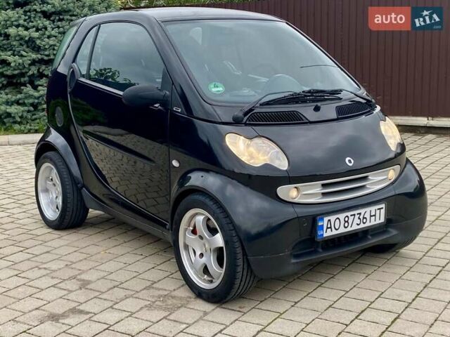 Чорний Смарт Fortwo, об'ємом двигуна 0.7 л та пробігом 146 тис. км за 2850 $, фото 4 на Automoto.ua