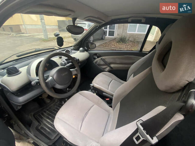 Черный Смарт Форту, объемом двигателя 0.7 л и пробегом 198 тыс. км за 2800 $, фото 9 на Automoto.ua