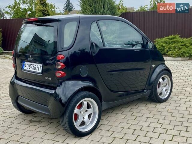 Чорний Смарт Fortwo, об'ємом двигуна 0.7 л та пробігом 146 тис. км за 2850 $, фото 14 на Automoto.ua