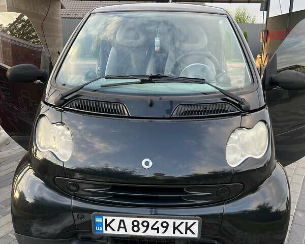 Чорний Смарт Fortwo, об'ємом двигуна 0.7 л та пробігом 188 тис. км за 3199 $, фото 22 на Automoto.ua