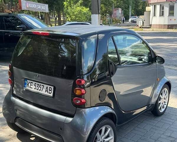 Черный Смарт Форту, объемом двигателя 0.7 л и пробегом 174 тыс. км за 3300 $, фото 2 на Automoto.ua