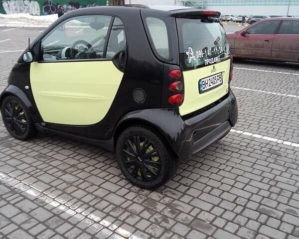 Чорний Смарт Fortwo, об'ємом двигуна 0.7 л та пробігом 296 тис. км за 2800 $, фото 2 на Automoto.ua