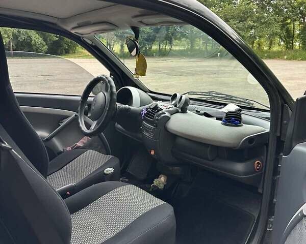 Чорний Смарт Fortwo, об'ємом двигуна 0.7 л та пробігом 182 тис. км за 3500 $, фото 4 на Automoto.ua