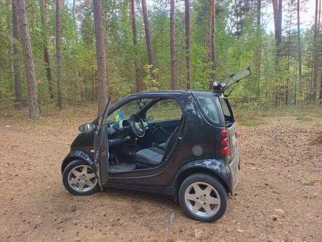 Чорний Смарт Fortwo, об'ємом двигуна 0.8 л та пробігом 202 тис. км за 3000 $, фото 3 на Automoto.ua
