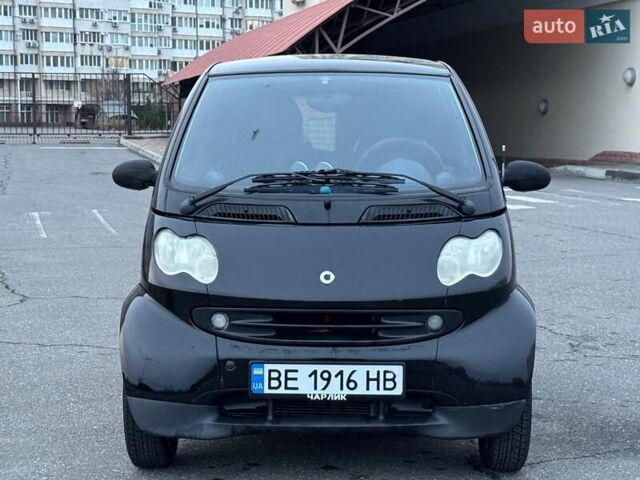 Черный Смарт Форту, объемом двигателя 0.7 л и пробегом 196 тыс. км за 3100 $, фото 3 на Automoto.ua