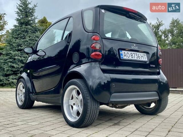 Чорний Смарт Fortwo, об'ємом двигуна 0.7 л та пробігом 146 тис. км за 2850 $, фото 18 на Automoto.ua