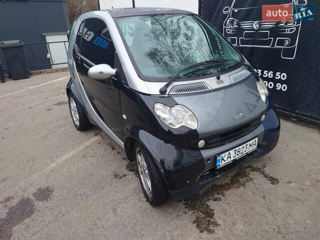Чорний Смарт Fortwo, об'ємом двигуна 0.6 л та пробігом 194 тис. км за 3300 $, фото 4 на Automoto.ua