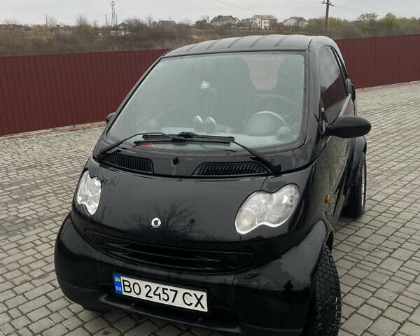 Черный Смарт Форту, объемом двигателя 0.7 л и пробегом 198 тыс. км за 2800 $, фото 2 на Automoto.ua