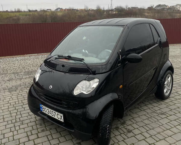 Черный Смарт Форту, объемом двигателя 0.7 л и пробегом 198 тыс. км за 2800 $, фото 1 на Automoto.ua