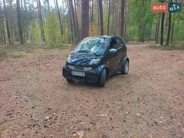Чорний Смарт Fortwo, об'ємом двигуна 0.8 л та пробігом 202 тис. км за 3000 $, фото 7 на Automoto.ua