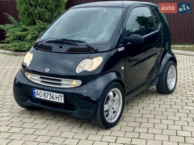 Чорний Смарт Fortwo, об'ємом двигуна 0.7 л та пробігом 146 тис. км за 2850 $, фото 1 на Automoto.ua