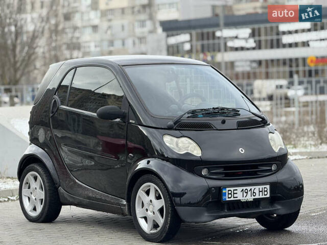 Черный Смарт Форту, объемом двигателя 0.7 л и пробегом 196 тыс. км за 2999 $, фото 3 на Automoto.ua