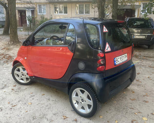 Черный Смарт Форту, объемом двигателя 0.7 л и пробегом 243 тыс. км за 2850 $, фото 6 на Automoto.ua