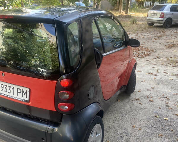 Черный Смарт Форту, объемом двигателя 0.7 л и пробегом 243 тыс. км за 2850 $, фото 3 на Automoto.ua