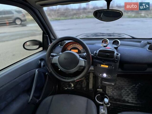 Черный Смарт Форту, объемом двигателя 0.7 л и пробегом 196 тыс. км за 3100 $, фото 12 на Automoto.ua