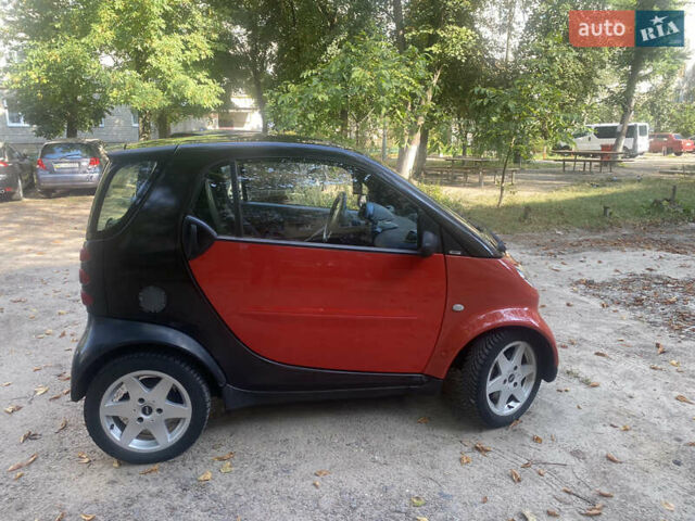 Черный Смарт Форту, объемом двигателя 0.7 л и пробегом 243 тыс. км за 2850 $, фото 2 на Automoto.ua